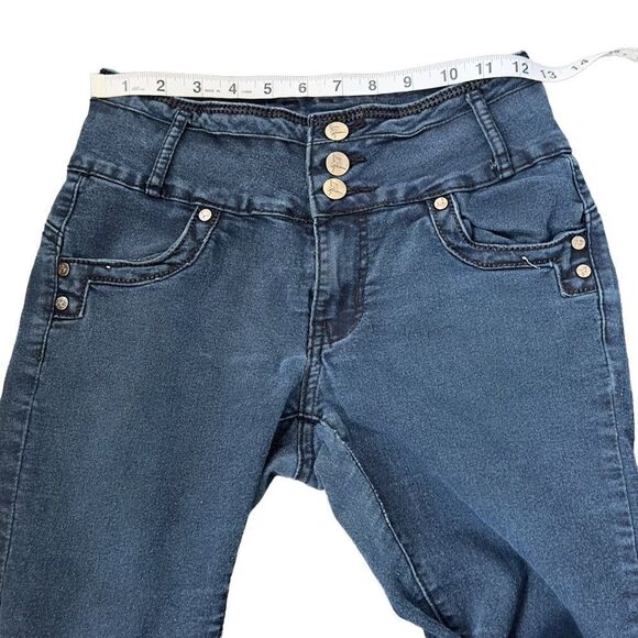 ALWAYS FRIDAY 3-Button Skinny Jeans Size 5 - Picture 3 of 15